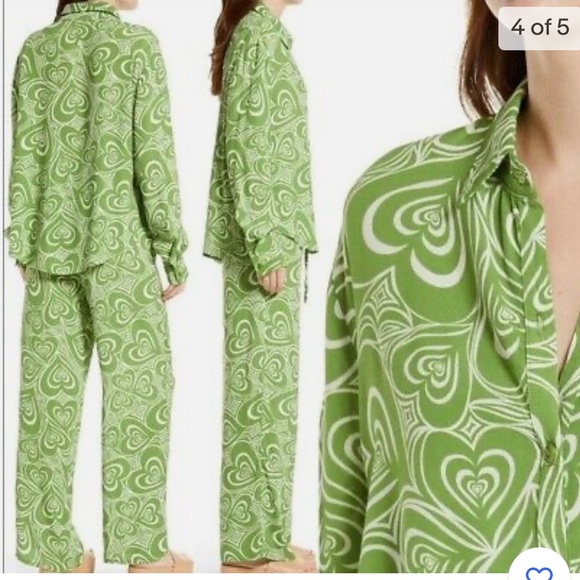 NEW NEVER WORN - XS Lisa Says Gah! Green Bailey Set! - Picture 4 of 4